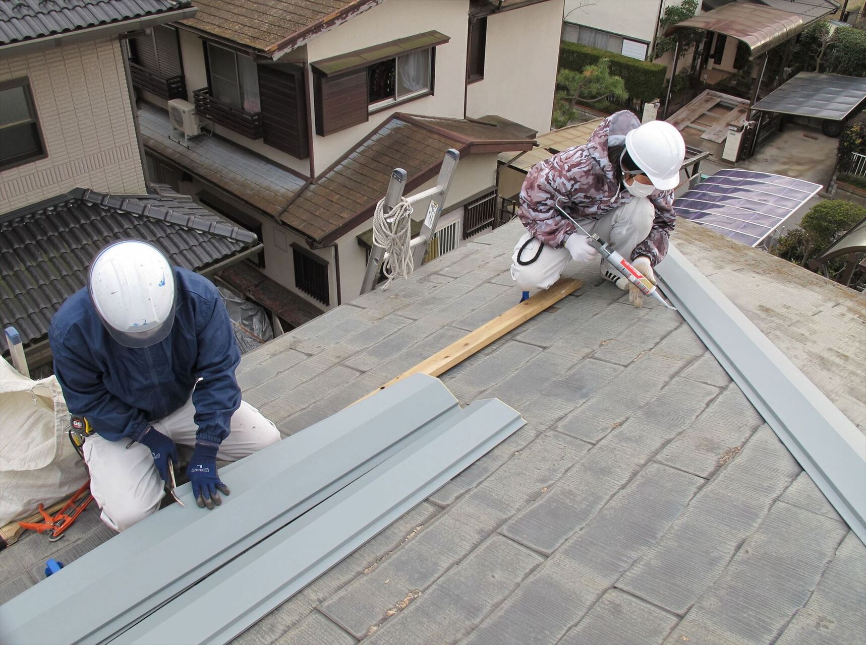 修理のご相談に対応 | 神奈川の屋根工事なら有限会社地葉板金製作所
