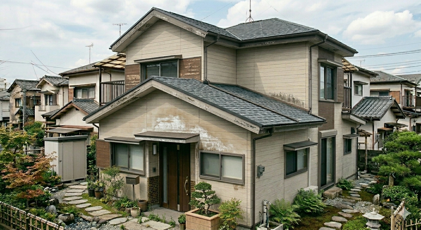 大和市の外壁膨れを自社施工で確実に解消！