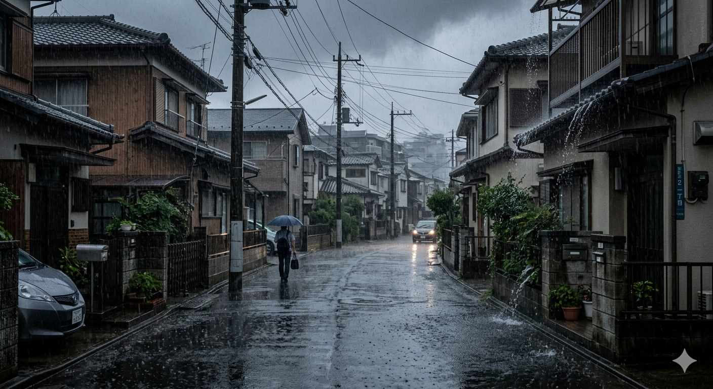 ゲリラ豪雨から住まいを守る！