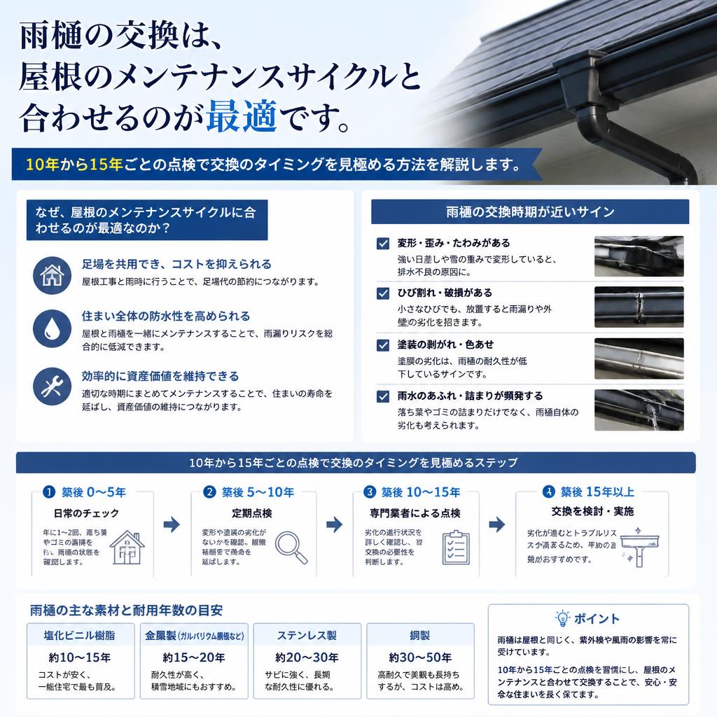 2. 交換のベストタイミング