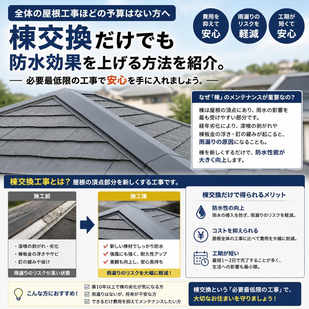 予算がないけれどできる防水対策