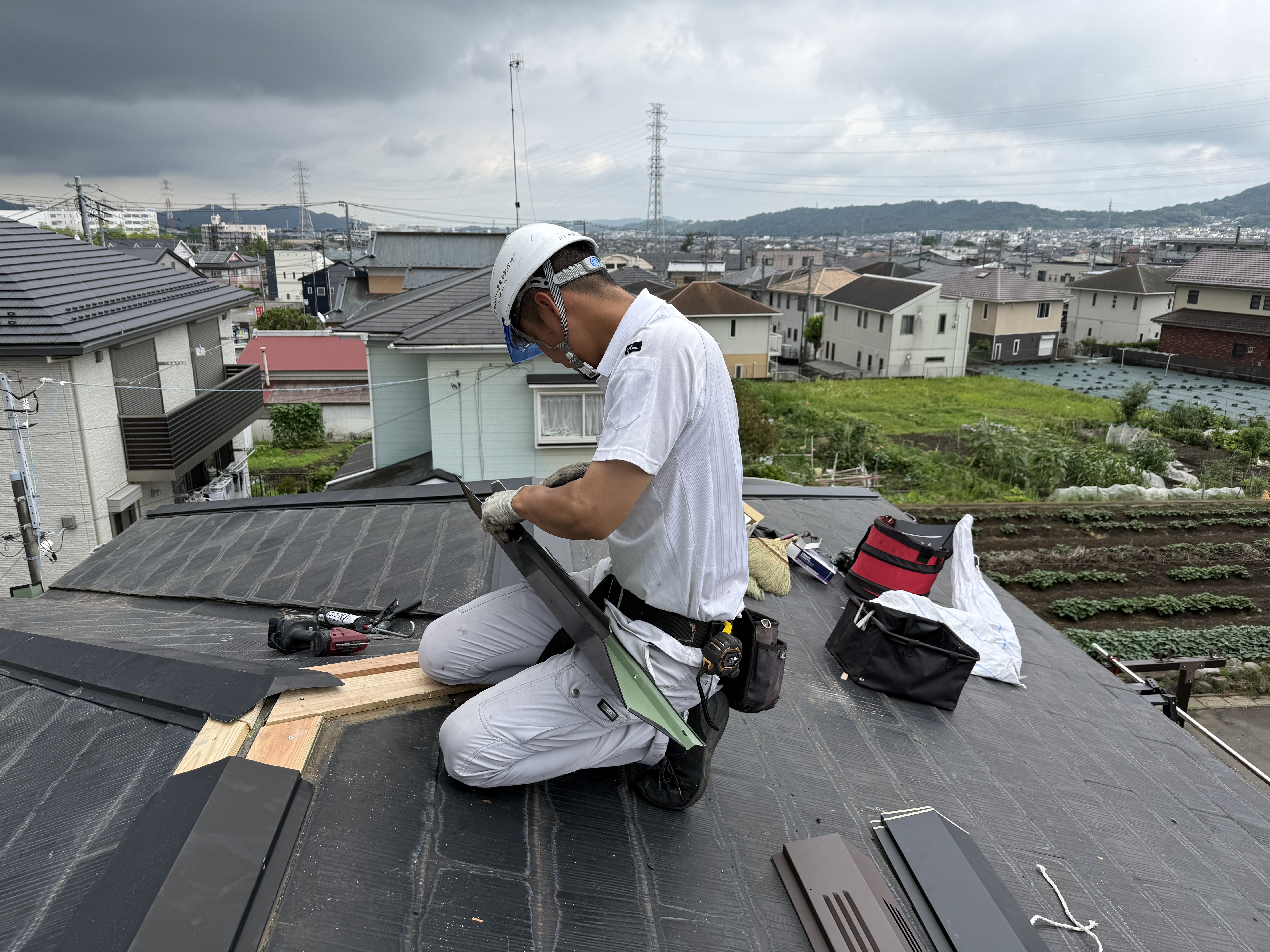 屋根工事の流れ