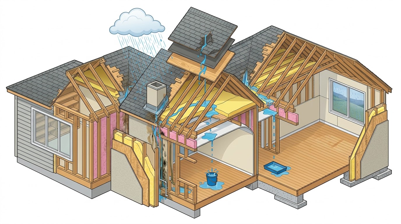 雨漏りを根本から防ぐ屋根の全貌を知る！